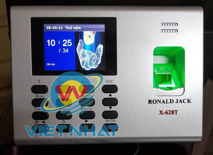 Máy chấm công vân tay X628T